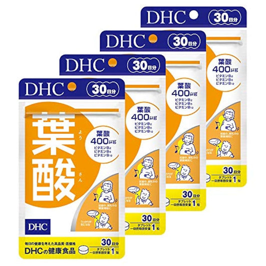 (4 개세트)DHC 엽산 30일분 4 개세트