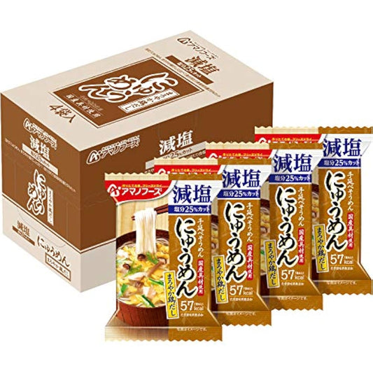Amano foods 에 # 것인 면 저염 둥글 닭 이고 14.5g×4 포