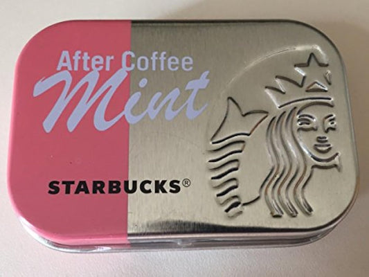 한정 스타벅스 Starbucks 애프터 커피 민트 핑크 그레이프 후르츠 캔 타블렛-