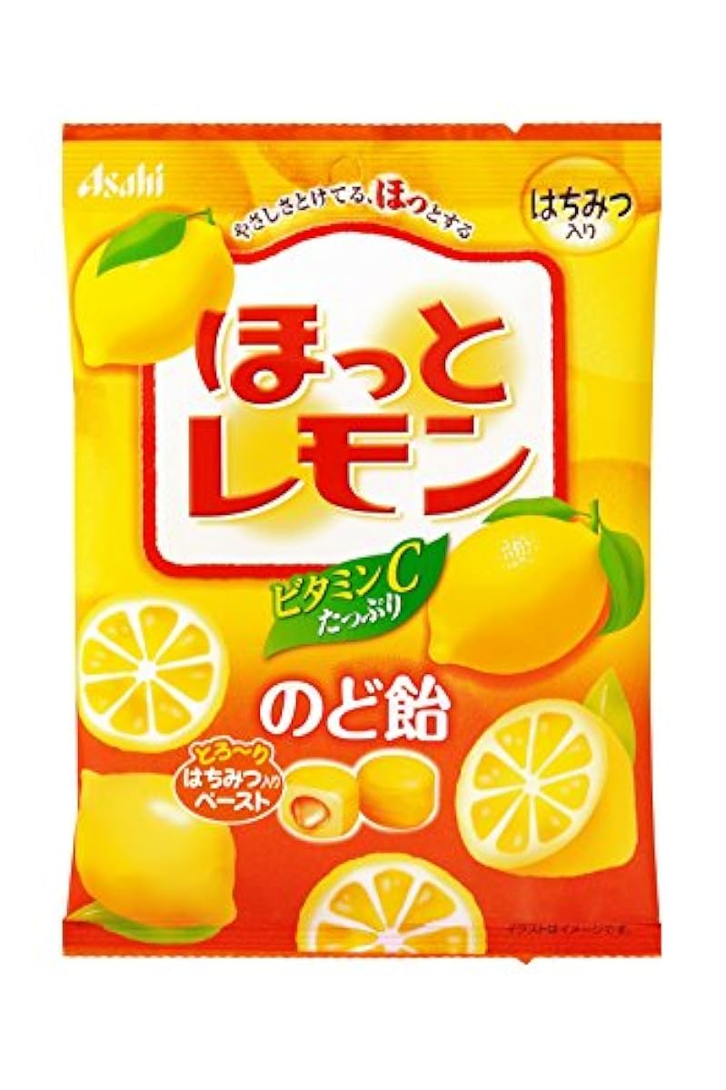 아사히 그룹 식품 후유 레몬 목캔디 88g×6 포-