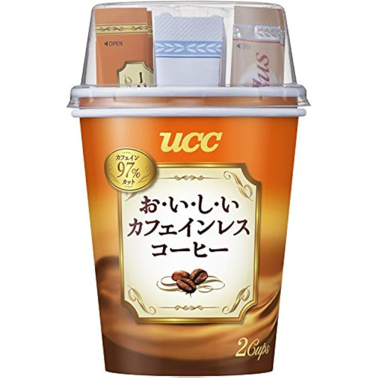 UCC 맛있은 카페인 레스 컵 커피 2P×30개- (2017-09-28)