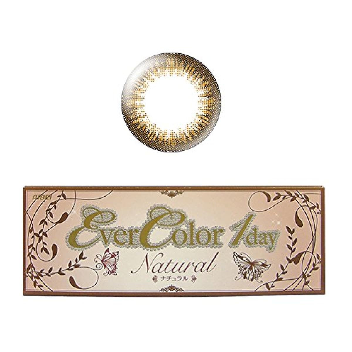 에버 컬러 원 데이 내츄럴 1 상20매입 (샴페인 브라운 도 없음)EverColor 1day Natural 사와지리 에리카 컬러 콘