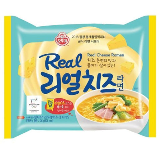 리얼 치즈 라면 135g-