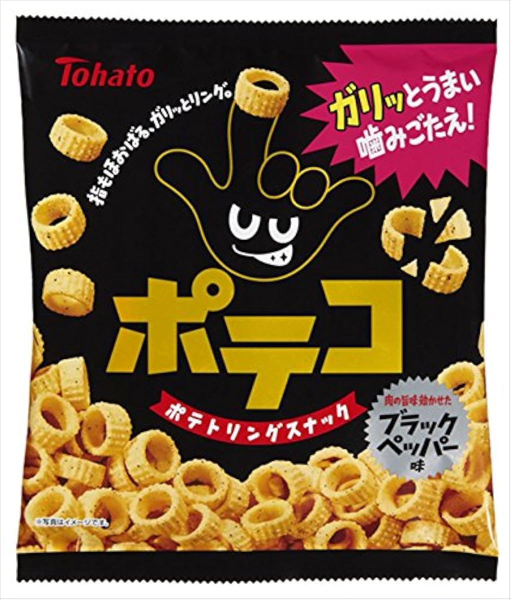 tohato 포테코 블랙 페퍼 맛 71g×12 포-940813 (2018-02-26)