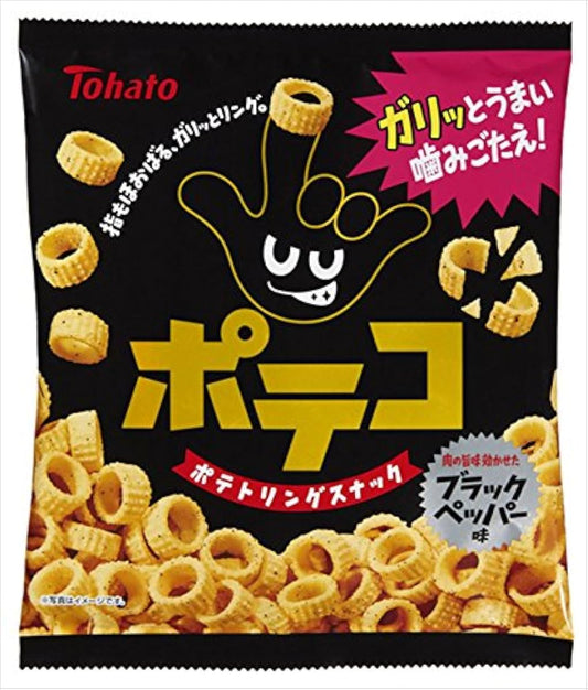 tohato 포테코 블랙 페퍼 맛 71g×12 포-940813 (2018-02-26)