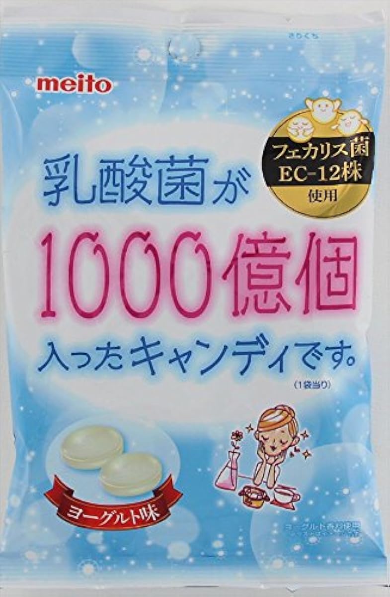 메이토 유산균이 1000억개 들어간 캔디입니다. 70g×10 포- (2015-09-07)