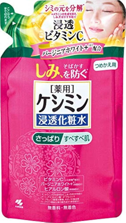 양귀비 민 침투 화장수 산뜻하게 방법 방법 새로 채워넣어 용 기미(얼룩)를 막는 140ml (의약부외품)