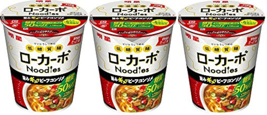 묘죠 저 당질 면 로아커보Noodles 비프 콘소메54g×3개- (2018-02-20)