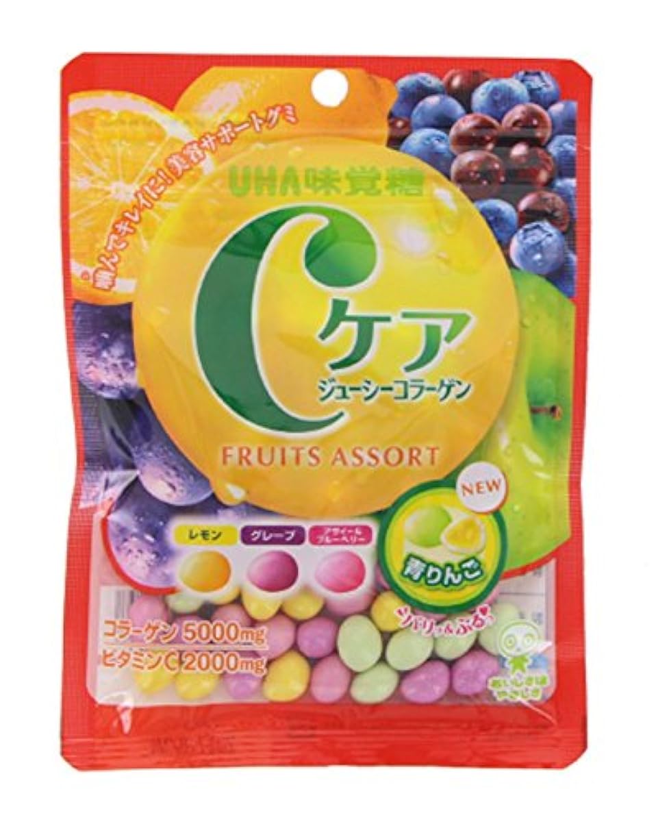 미카쿠토쿠토 C케어 쥬시 콜라겐 후르츠어소트 60G×10 포-1880332