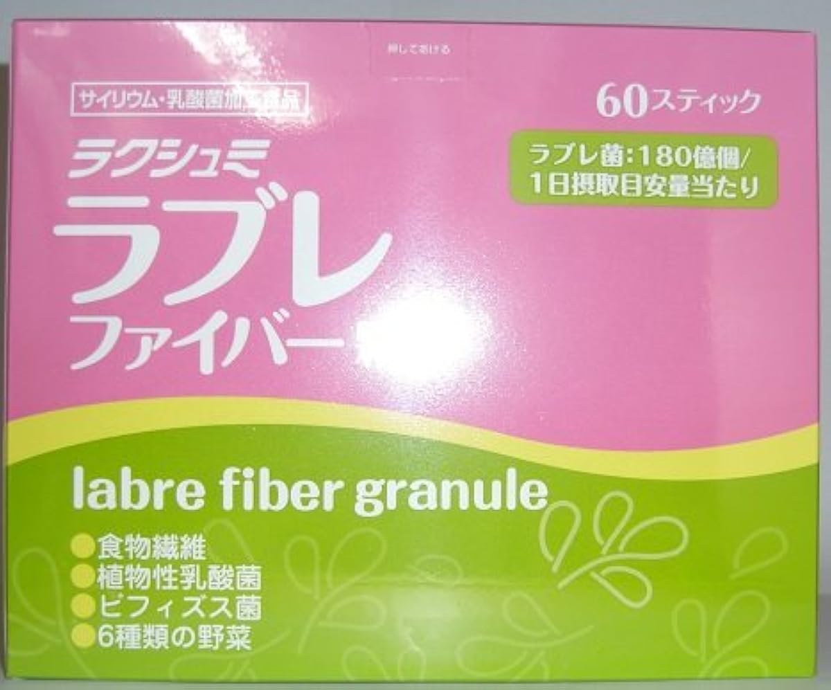 (락 취미・러브레)화이버(fiber) 과립60 포 코뿔소 류무・유산균 가공식품- 주식회사 cleek