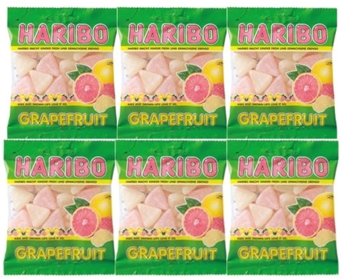 HARIBO 해리 bow 그레이프 후르츠 200g×6 포-