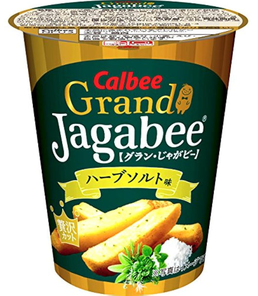 Calbee 그랜드 쟈가 B 허브 솔트 맛 38g×12개- (2017-12-18)