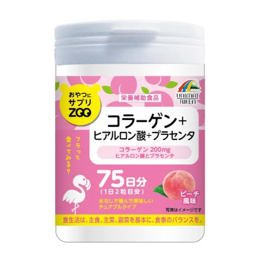 유니 매트 이화학 간식 서플리(supplement)ZOO 콜라겐+히알루론산 +프라센타(태반) 150g