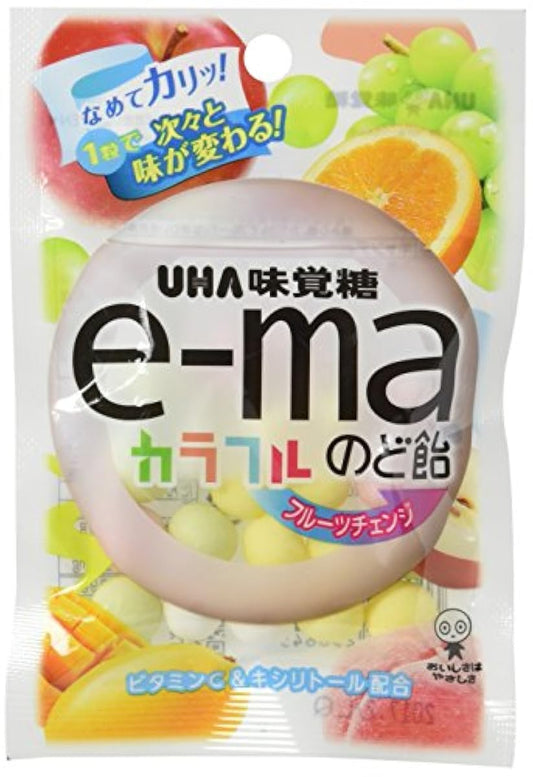 미카쿠토쿠토 e-ma목캔디소 대컬러풀 후르츠 체인지 28G후쿠로×10 포-27680030
