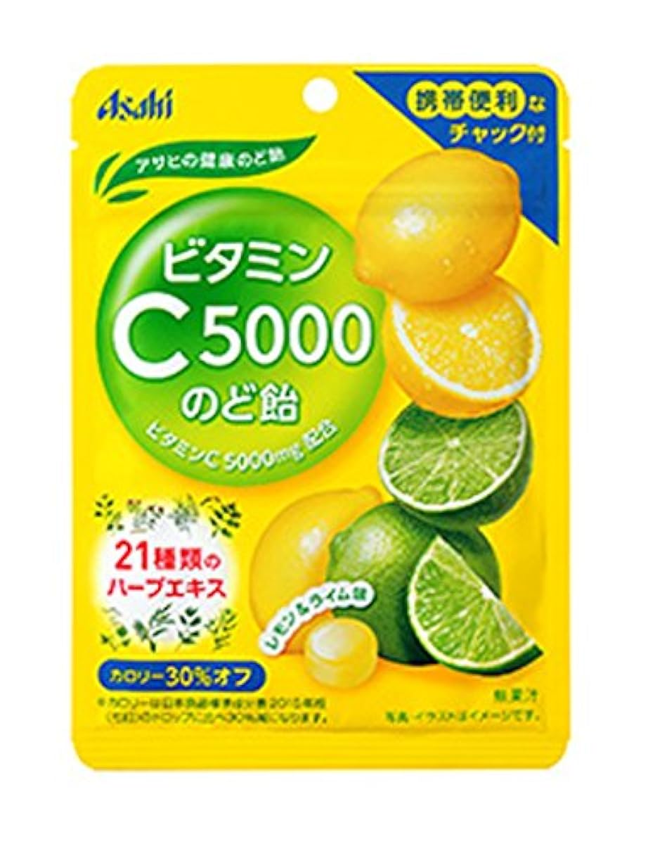 아사히 그룹 식품 비타민C5000목캔디 93g×6 포- (2017-10-16)