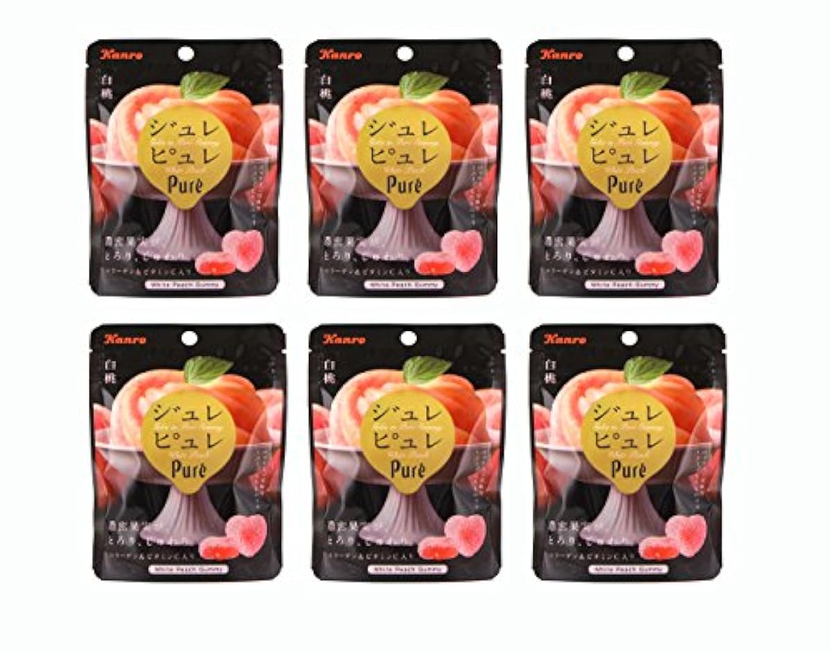 칸로 쥬레퓨레 백도 63g×6개-400351