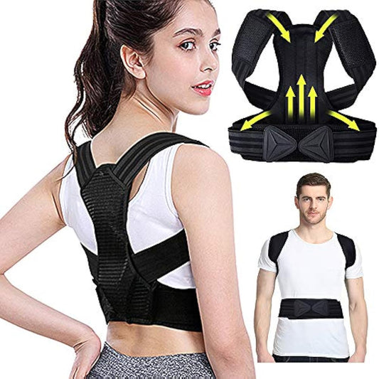 새우등 교정 벨트 자세 개선 서포터 등줄기 교정 벨트 자세 교정 어깨결림 경감 크로스 벨트에 견갑골을 무리 없어 연 새우등 교정 서포터 남녀 겸용 L사이즈