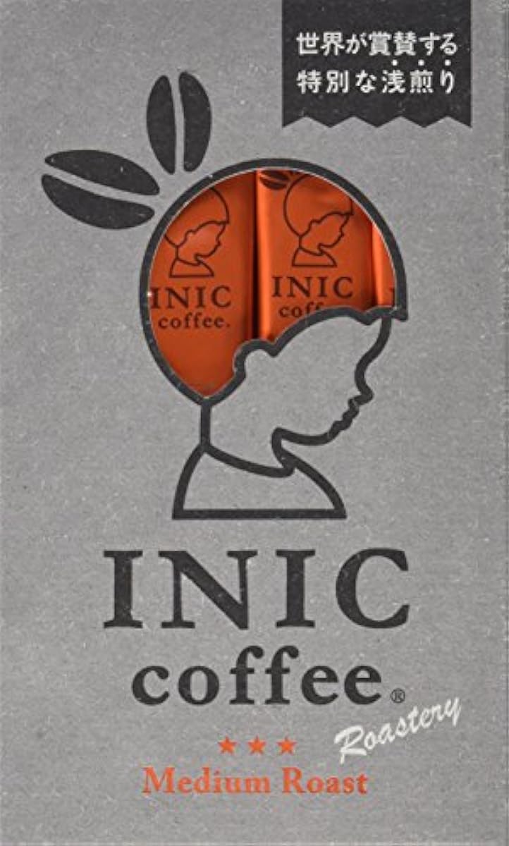 INIC Roastery Medium Roast (이 NIC 로스 tally 미디엄 로스트) 스틱/12개-ICR-001