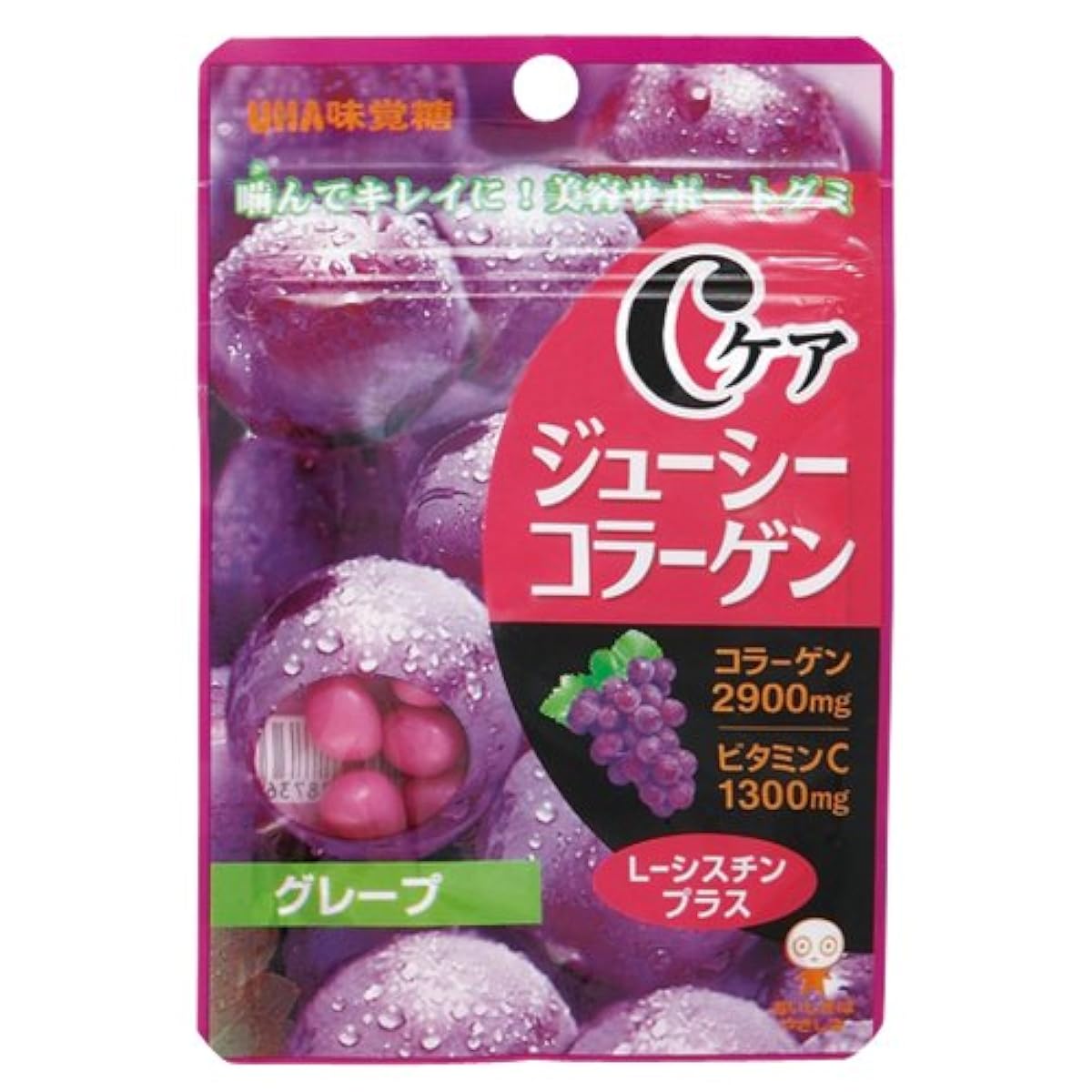 미카쿠토쿠토 C케어 쥬시 콜라겐(스탠드 팩)그레이프 40G×6 포-1880954