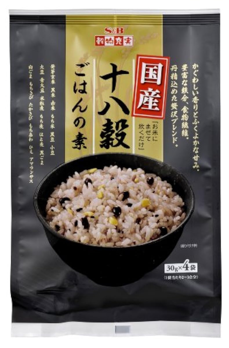 S&B 곡물 충실 국산18 곡밥의 소 120g-