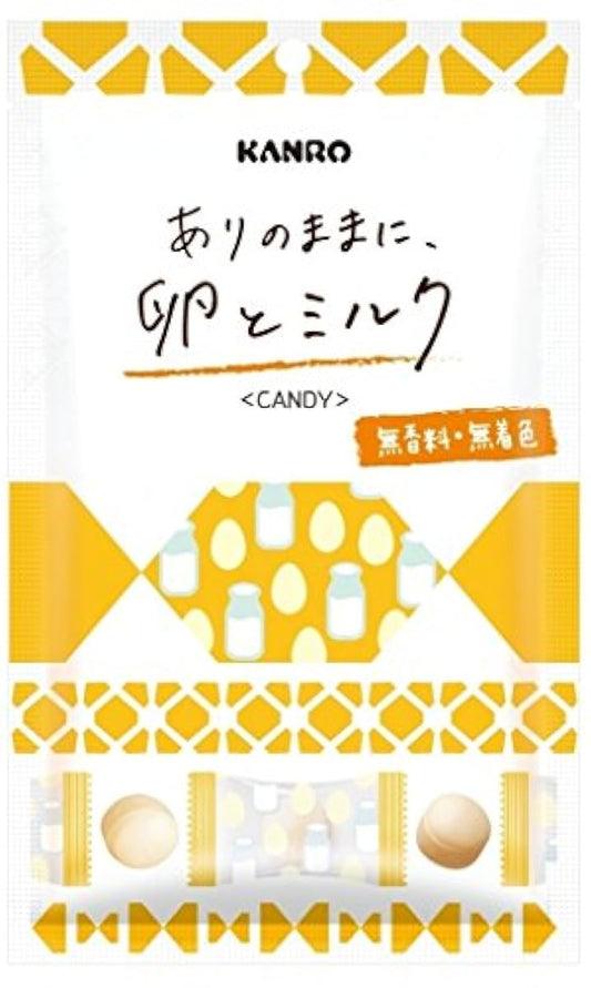 칸로 있는 그대로에,알과 밀크 캔디 51g×6 포-400303 (2017-09-04)