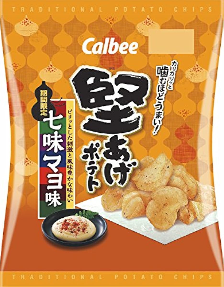 Calbee 카타아게 포테이토 7맛마요맛 60g×12 포- (2018-03-05)