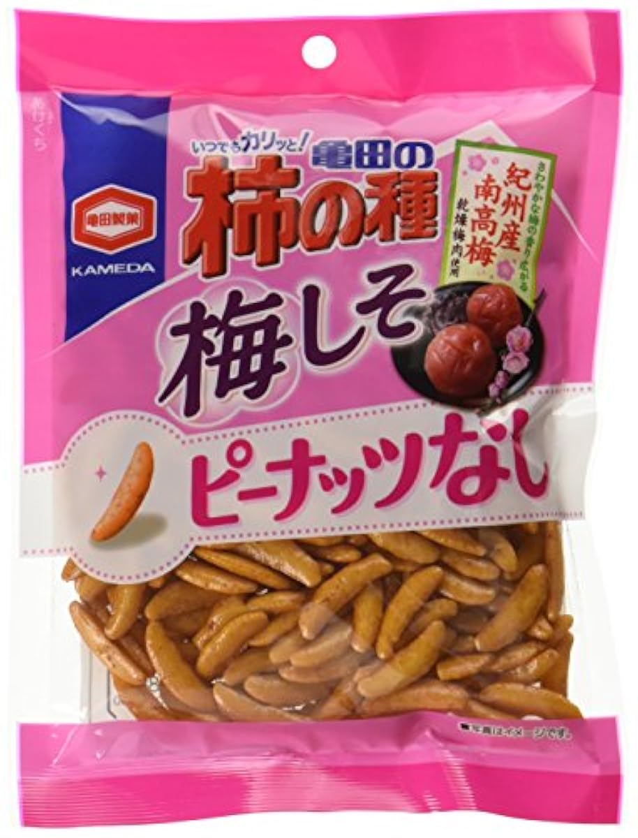 카메다 카메다의 감씨과자 카키노타네 카키피매 시소100% 105g×12 포-