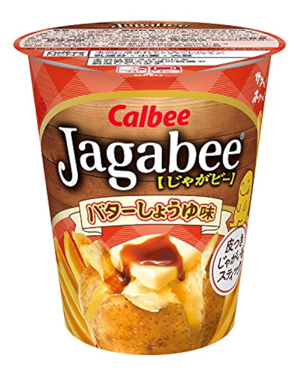 Calbee 쟈가 B Jagabee 버터 간장 맛 40g × 12개