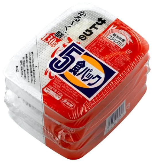 설탕의 밥 니가타현 산코시히카리인지(든가) #~# 1선5 식팩(130g×5P)-