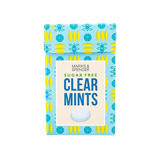 (Marks amp; Spencer (마크스 amp;Spencer)) 무설탕 깨끗한 민트의 42그램 (x2) - Marks amp; Spencer Sugar Free Clear Mints 42g (Pack of 2) -