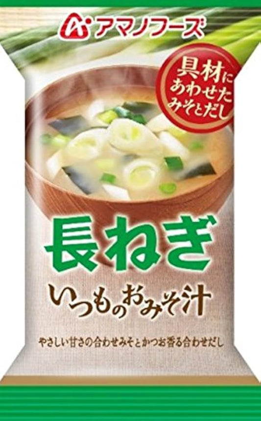 Amano foods 여느 된장국 파 9g×10개-