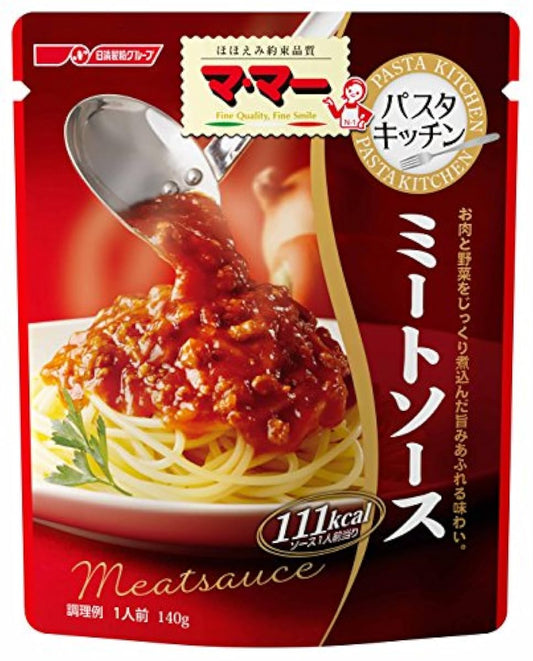 마마 파스타 키친 미트 소스 140g×6개-