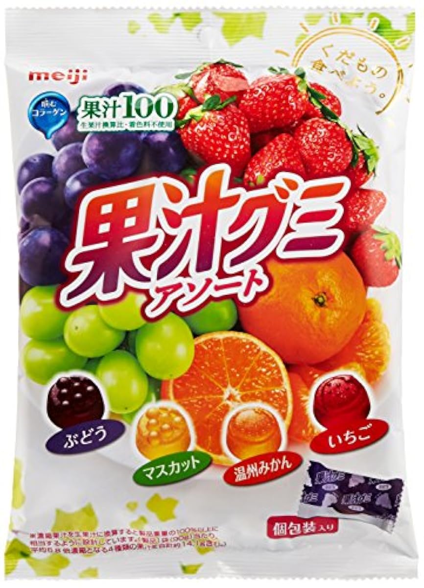 메이지 과즙 젤리어소트개 포장 90g×6 포- (2015-09-29)