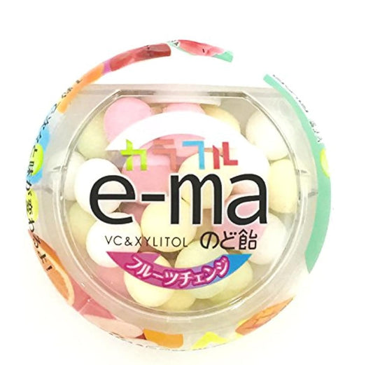 미카쿠토쿠토 e-ma목캔디 용기 컬러풀 후르츠 체인지 33G요우키×6 포-27680028
