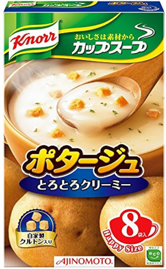 아지노모토 knorr 컵 스프 포타주 (17.0g×8 포)×6상입-