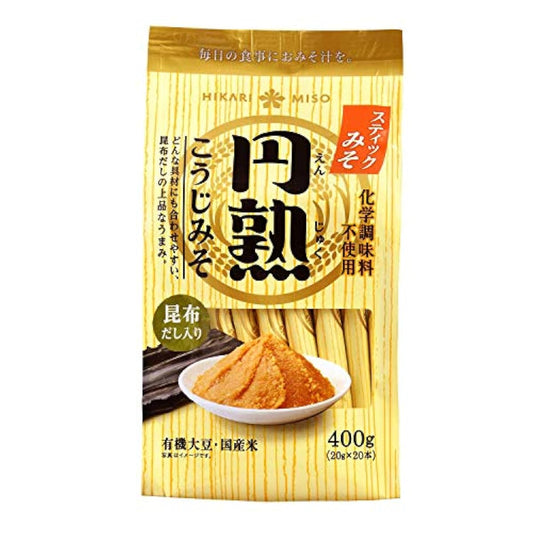 히카리 된장 원숙 이렇게 해 된장 스틱 된장 400g(20g×20개)×5 포