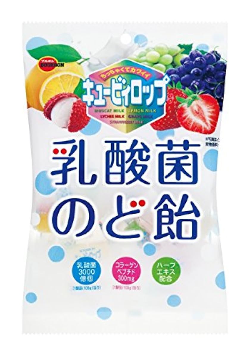 블루본 큐비롯푸유산균 목캔디 100g×6 포- (2017-10-10)