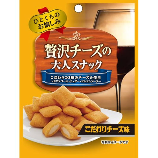 호화로운 치즈의 어른 스낵 (엄선)고집 치즈 맛 35g×12개-