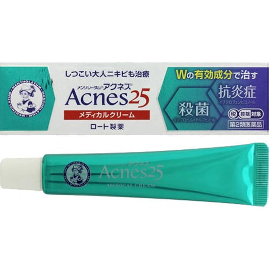 (제2류의약품) 멘소레담 아크네스25 메디컬 크림c 16g ×2 ※셀프메디케이션 세제 대상 상품- (2017-03-16) 로토제약