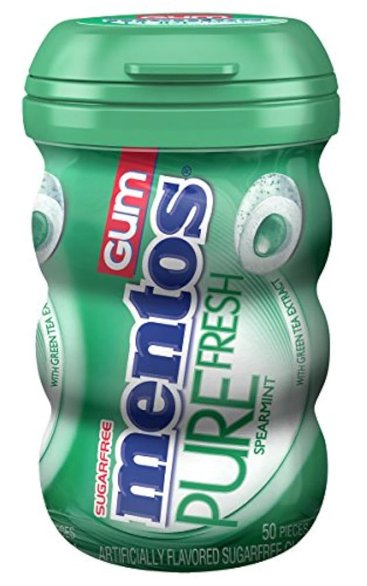 껌 순수한 신 선이 spare 민트100그램 (Mentos) - Mentos Gum Pure Fresh Spearmint 100g-TRTAZ11A