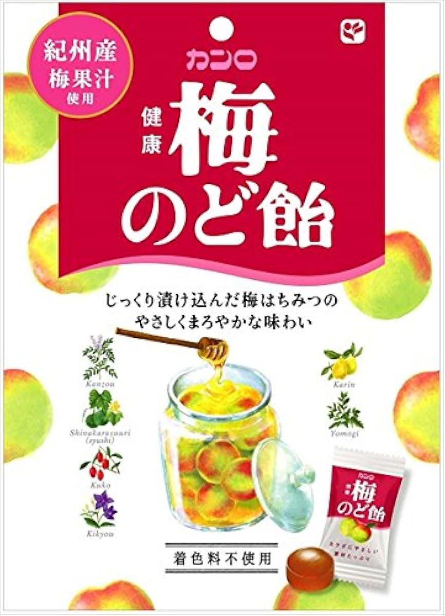 칸로 건강매 목캔디 80g×6 포- (2014-09-15)