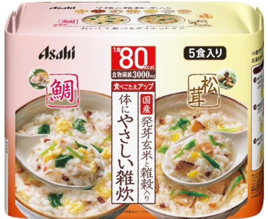 리셋 바디 몸에 상냥한 도미&송이버섯 잡탕죽 5개입