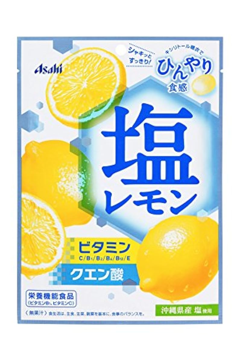 아사히 그룹 식품염 레몬 캔디 81g×6 포-