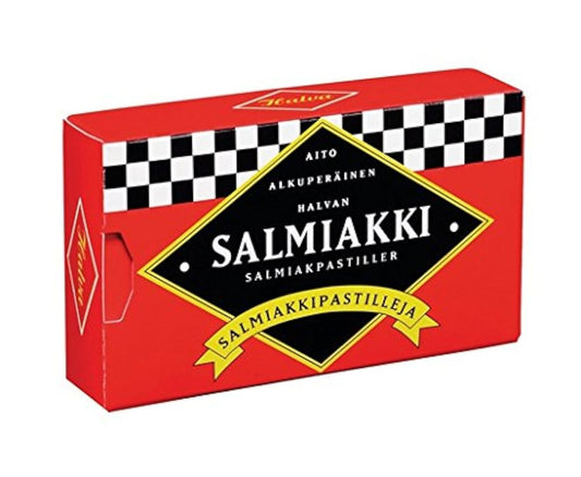 Halva 할바 살미앗키 젤리34g  Halva Salmiakki 34g Aito핀란드 과자 [병행수입품]