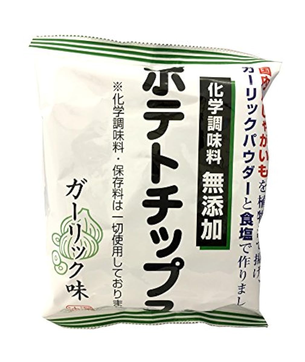 후카가와 유지 공업 화학조미료무 첨가 포테이토 칩 마늘 맛 55g×12 포-