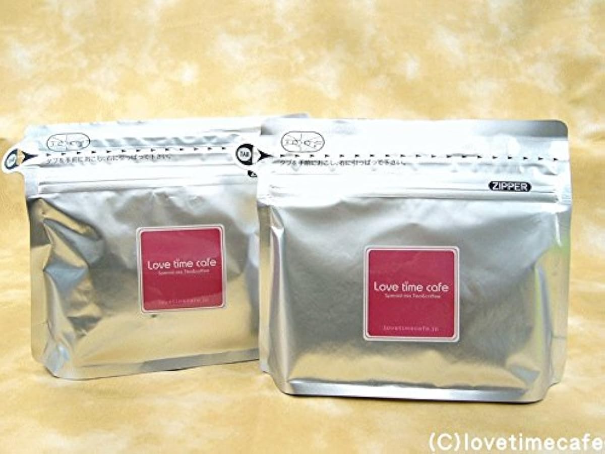 lovetimecafe 카페인 레스 커피 (중만 와:100g)×2개-