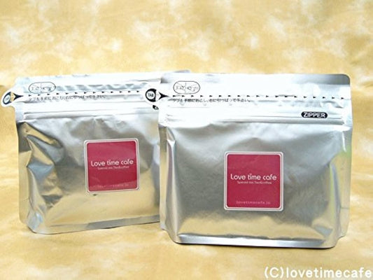 lovetimecafe 카페인 레스 커피 (중만 와:100g)×2개-