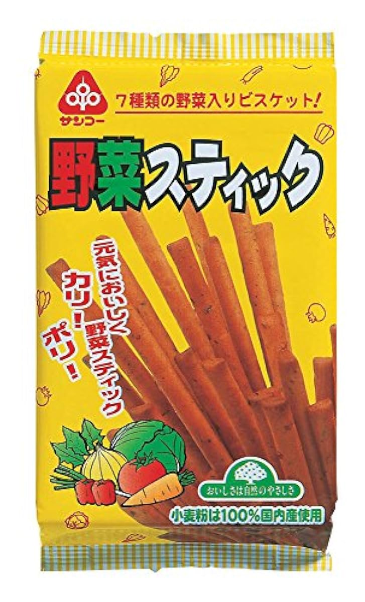 Sanko 국내산 소맥분100% 7종의 야채 들어감 야채 스틱 120g-