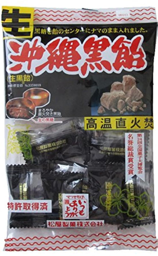 마쯔야 제과생 오키나와흑 엿 130g×10 포-