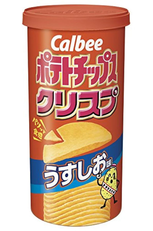 Calbee 포테이토 칩스쿠리스푸 덜짠 맛 50g×12개- (2017-12-11)